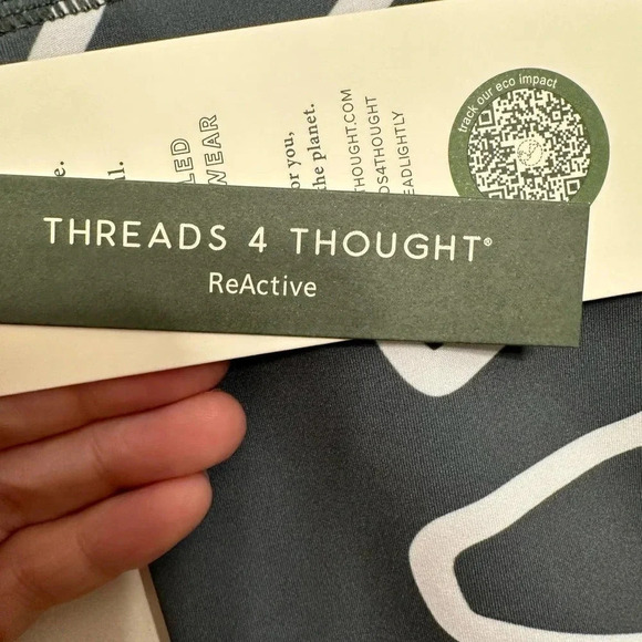 Threads for Thought NWT’s high rise 7/8 leggings. Size medium - Picture 7 of 7